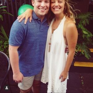 WORN ONCE - White Free People Slip Dress!